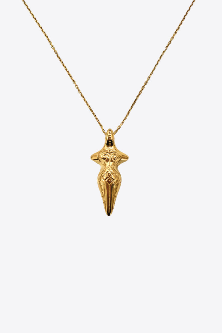 Berehynia Pendant in gold mini