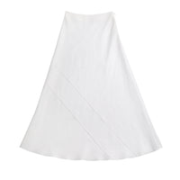 White Midi Skirt