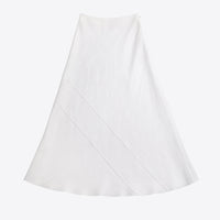 White Midi Skirt
