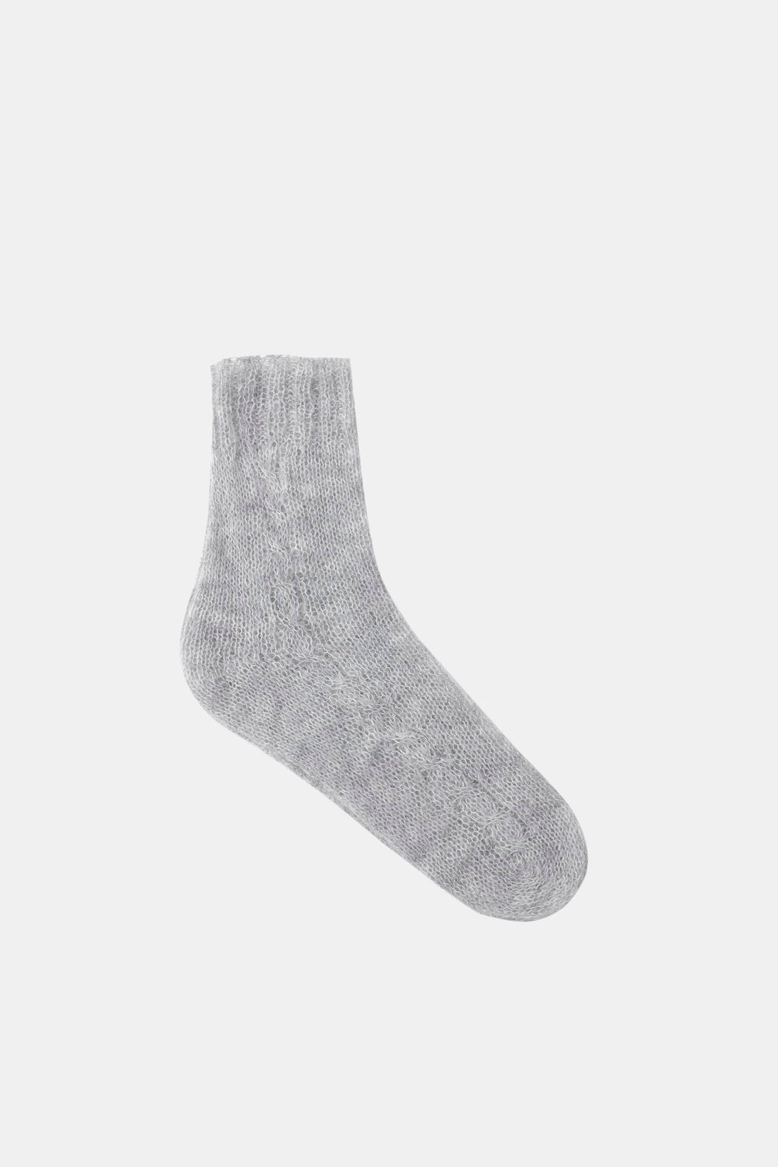mohair socks handmade gift present Christmas winter