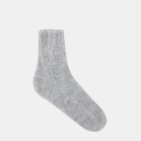 mohair socks handmade gift present Christmas winter