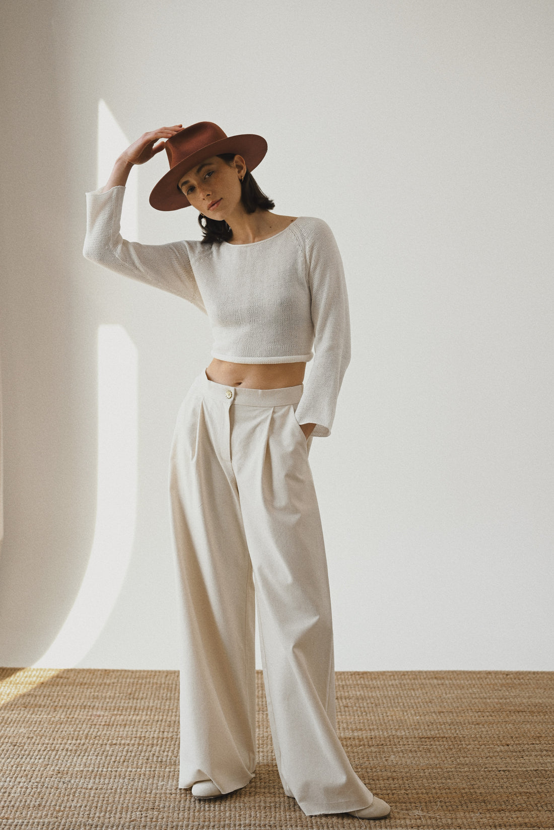 Basic Jeans in milk