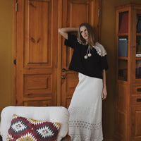 Pointelle Skirt