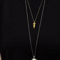 Berehynia Pendant in gold mini