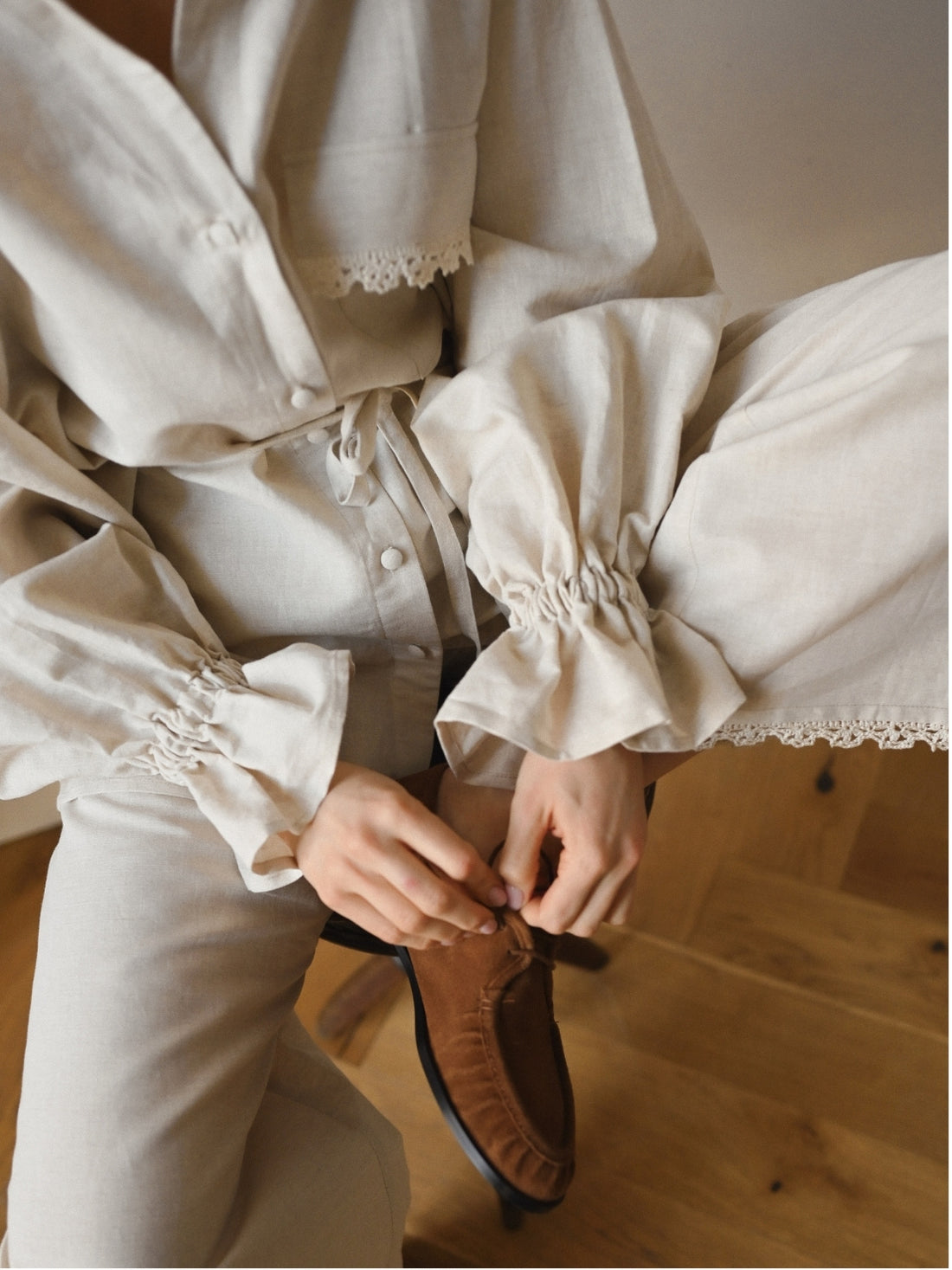 Moments Trouser in beige