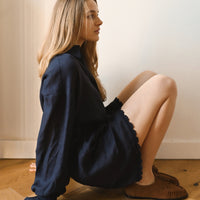 Moments Shorts in dark blue