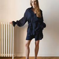 Moments Shirt in dark blue