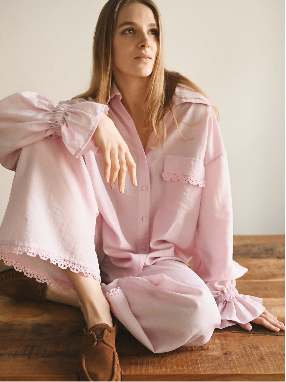 Moments Trouser in pink