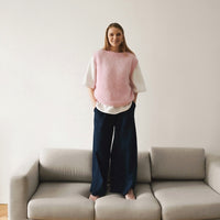 Cloud Vest in pink