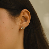Earrings Kvitka in silver