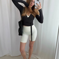 Wrap Top in graphite