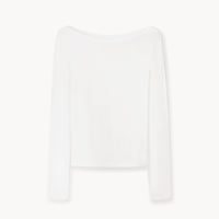 Basic Longsleeve Top in milk