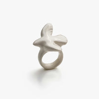 Myrni porcelain ring with bird