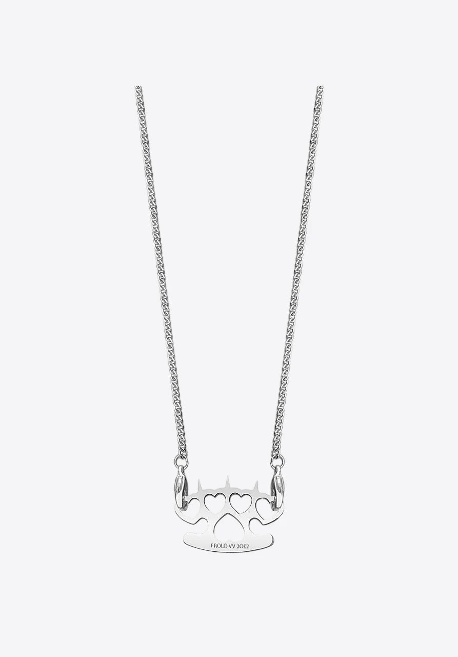 Mini knuckles pendant on chain