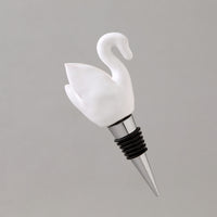 White Swan Bottle Stopper