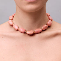 Beans Necklace in pink