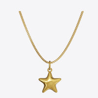Necklace Star in gold