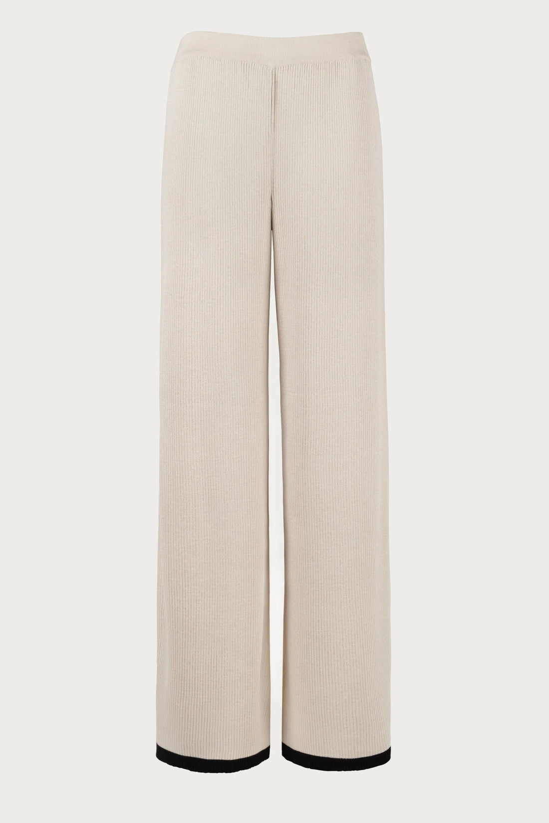 Fine Knit Pants in pearl