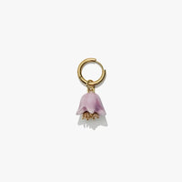 Polysk Bell mono earring in lilac