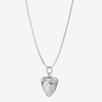 Pendant Strawberry in silver