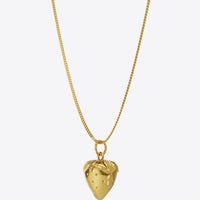 Pendant Strawberry in gold