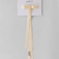 Ribbon Barette in Milky