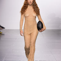 Mesh Drape Pants