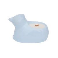 Kitty Candle in blue