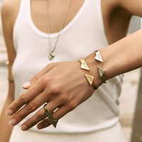 Self-love bracelet in platinum