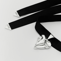 Self-love Choker in silver