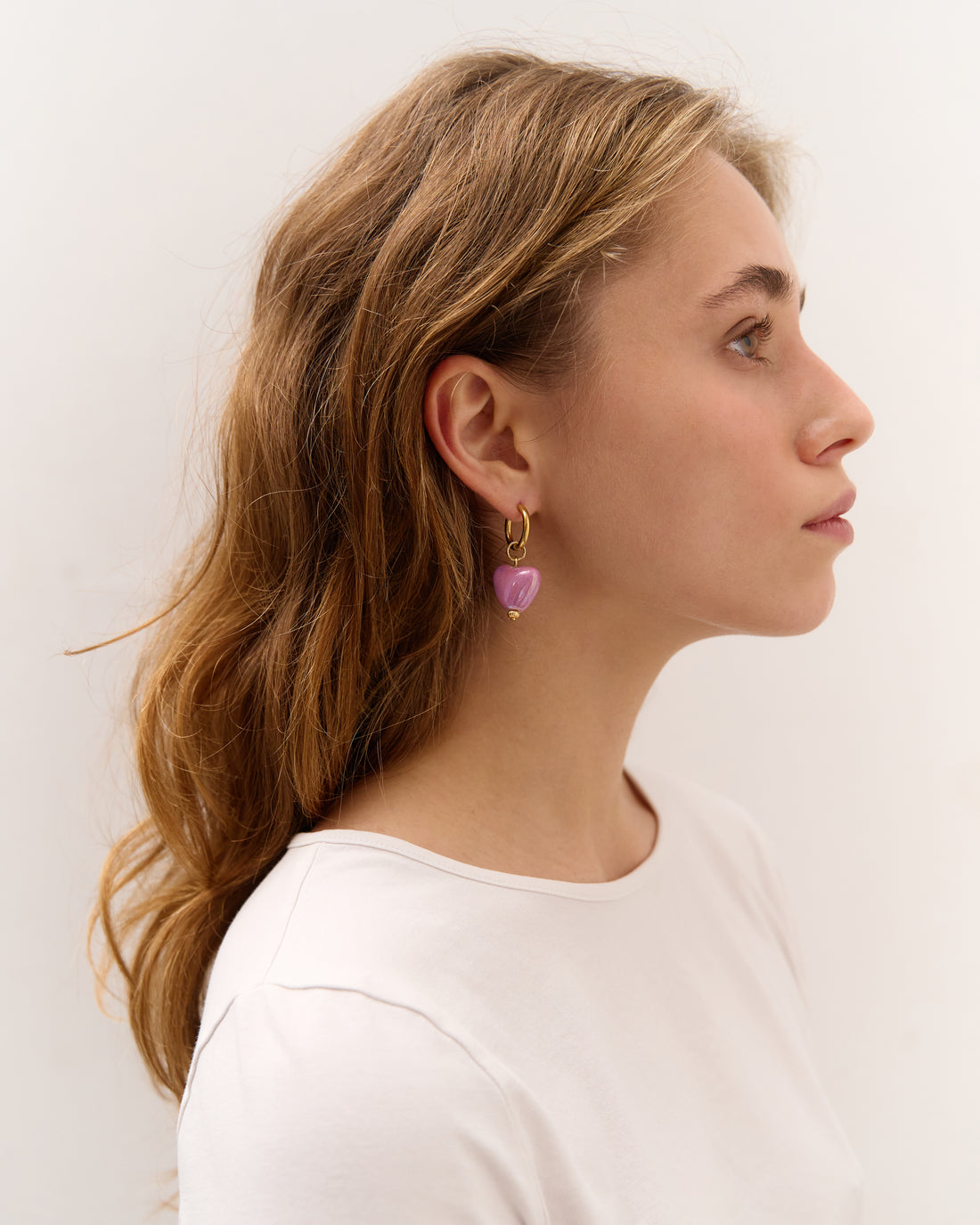 Skarb Mono Earring in lilac