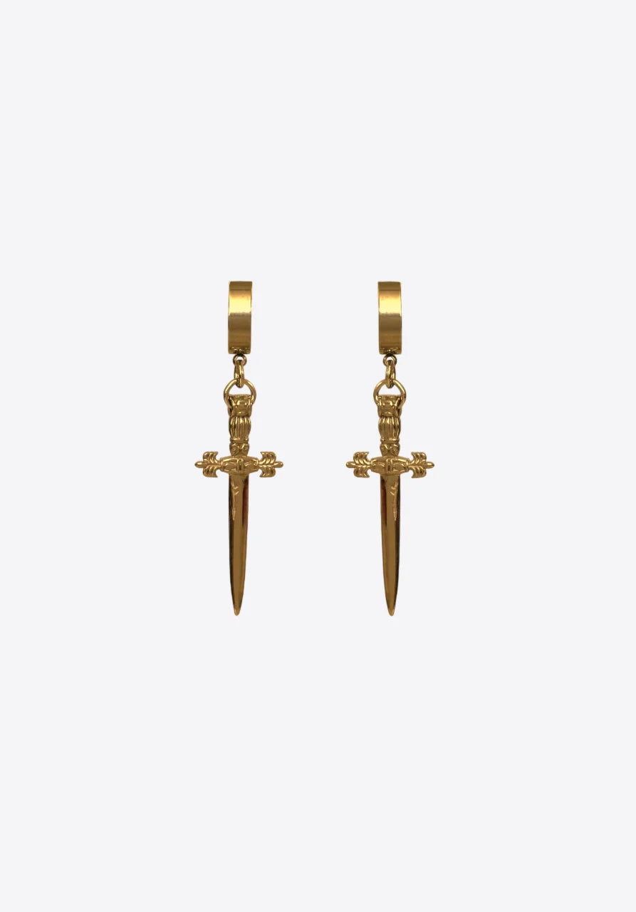 Sword Earrings
