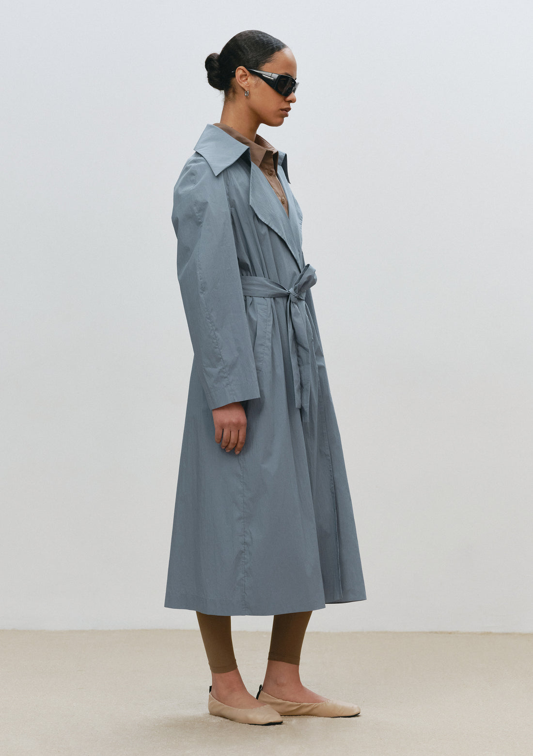 Electra Blue Trench