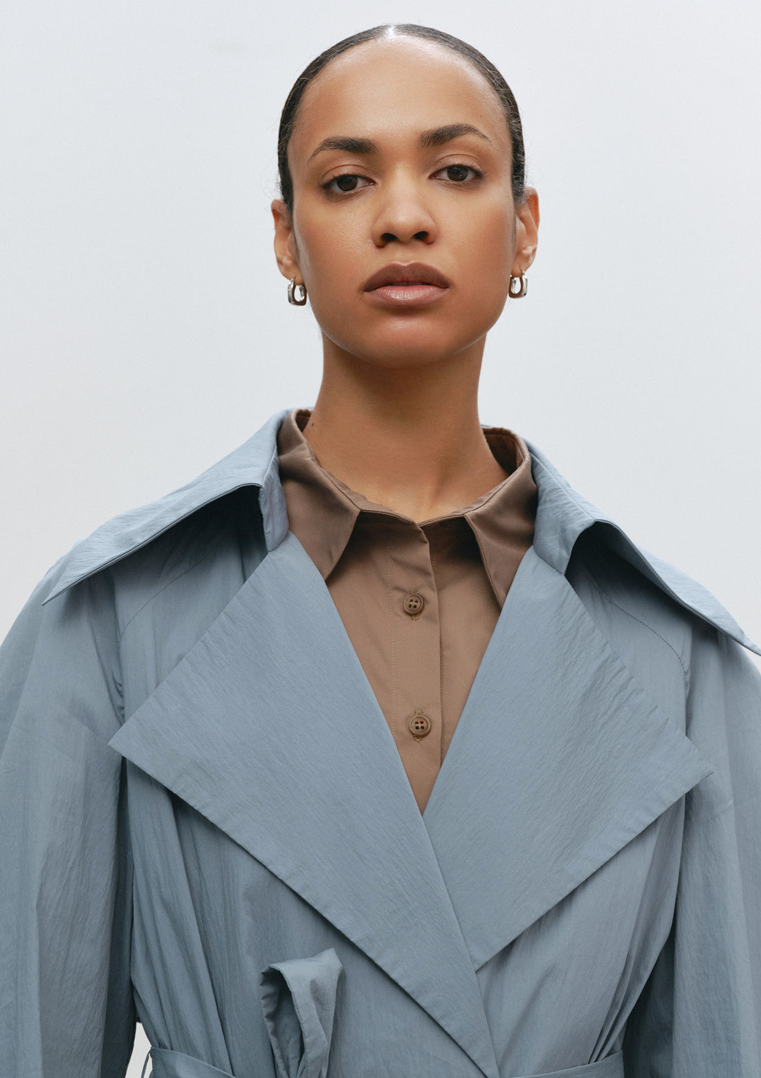 Electra Blue Trench