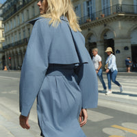 Electra Blue Trench
