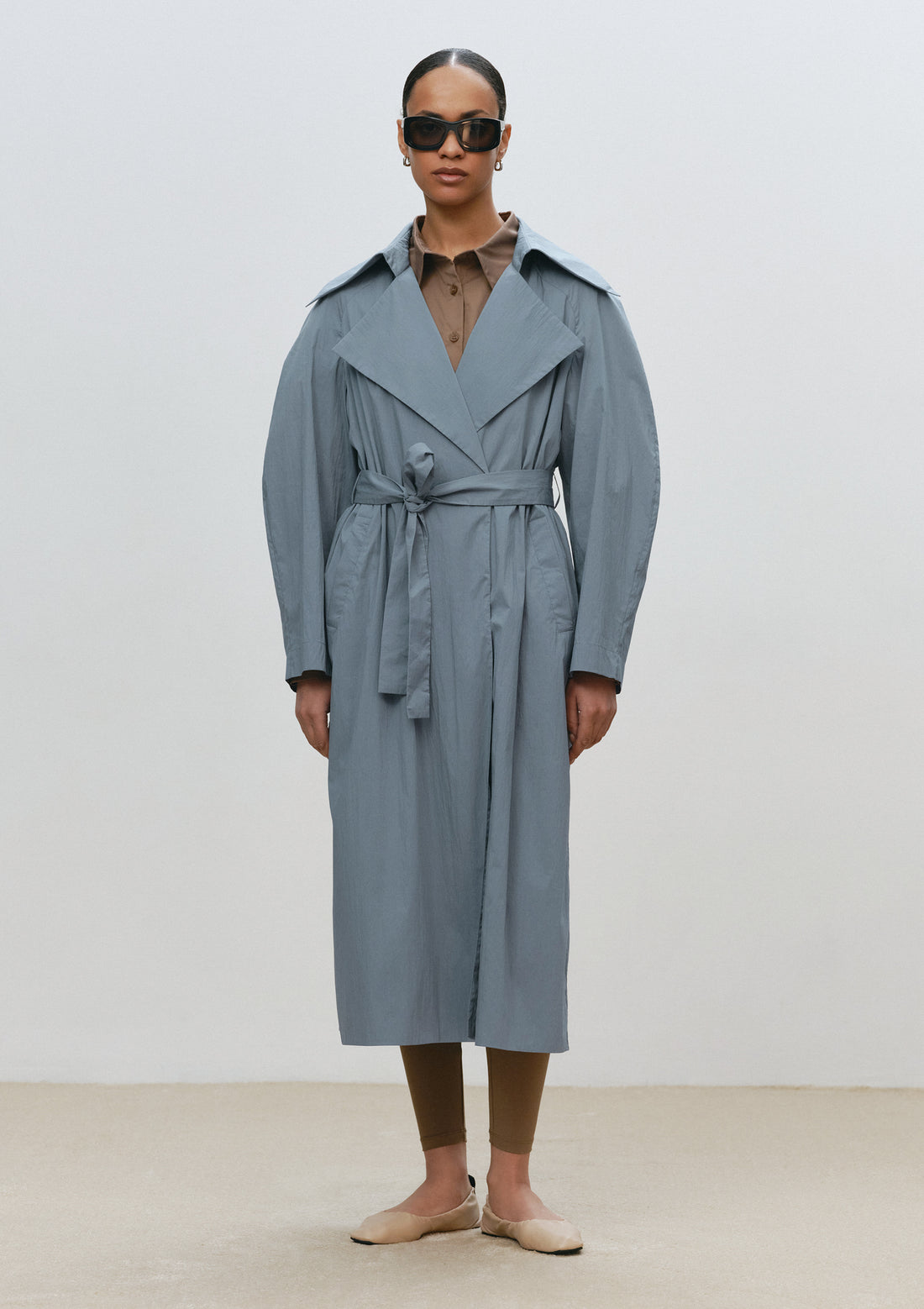 Electra Blue Trench