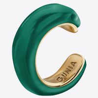 Tyras Ear Cuff in green