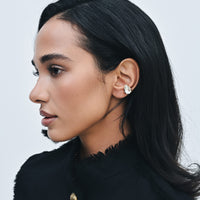 Radiance Cuff in silver