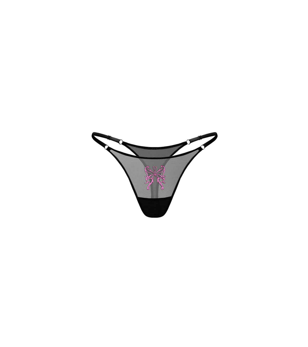 The Butterfly Thong White – Cou Cou Intimates