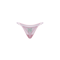 Butterfly thong in pink