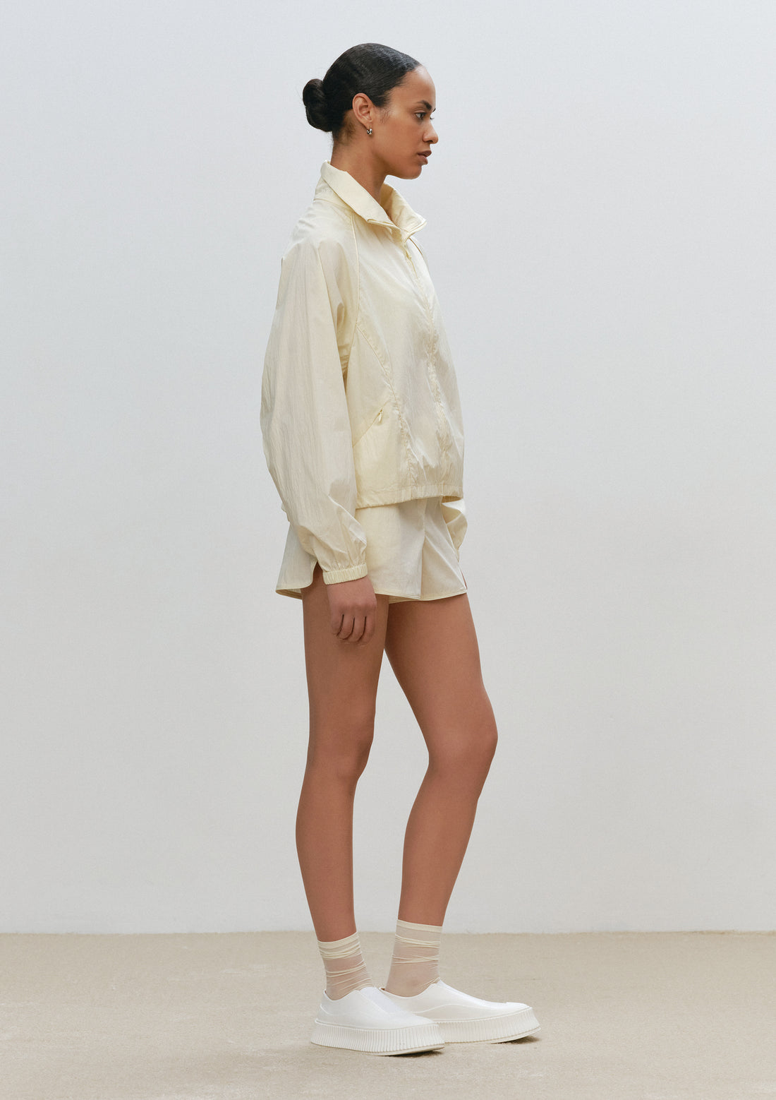 Zipped Anorak With Front Pockets