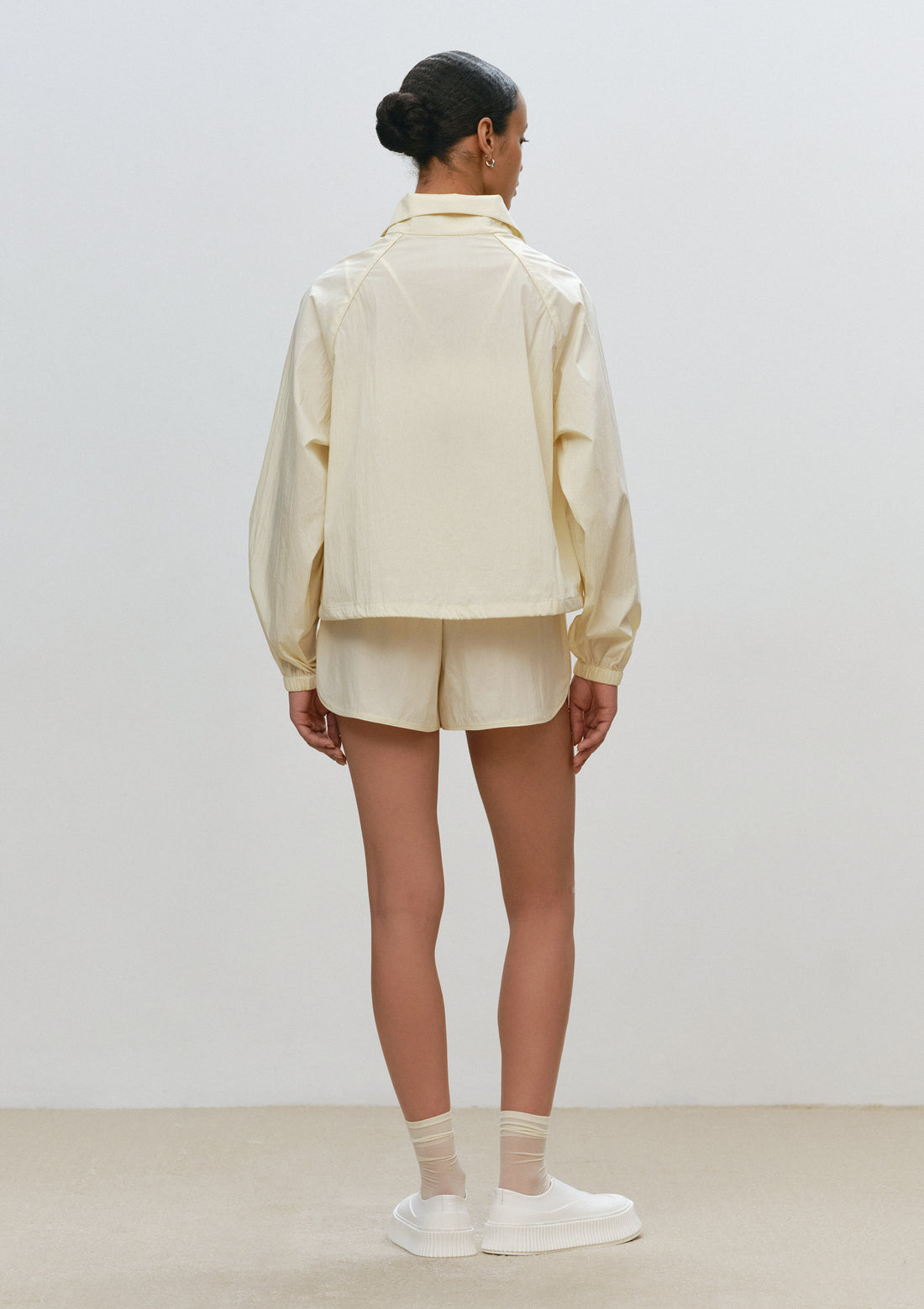 Zipped Anorak With Front Pockets