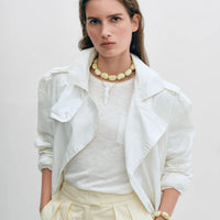 Beans Bracelet in speckled yellow