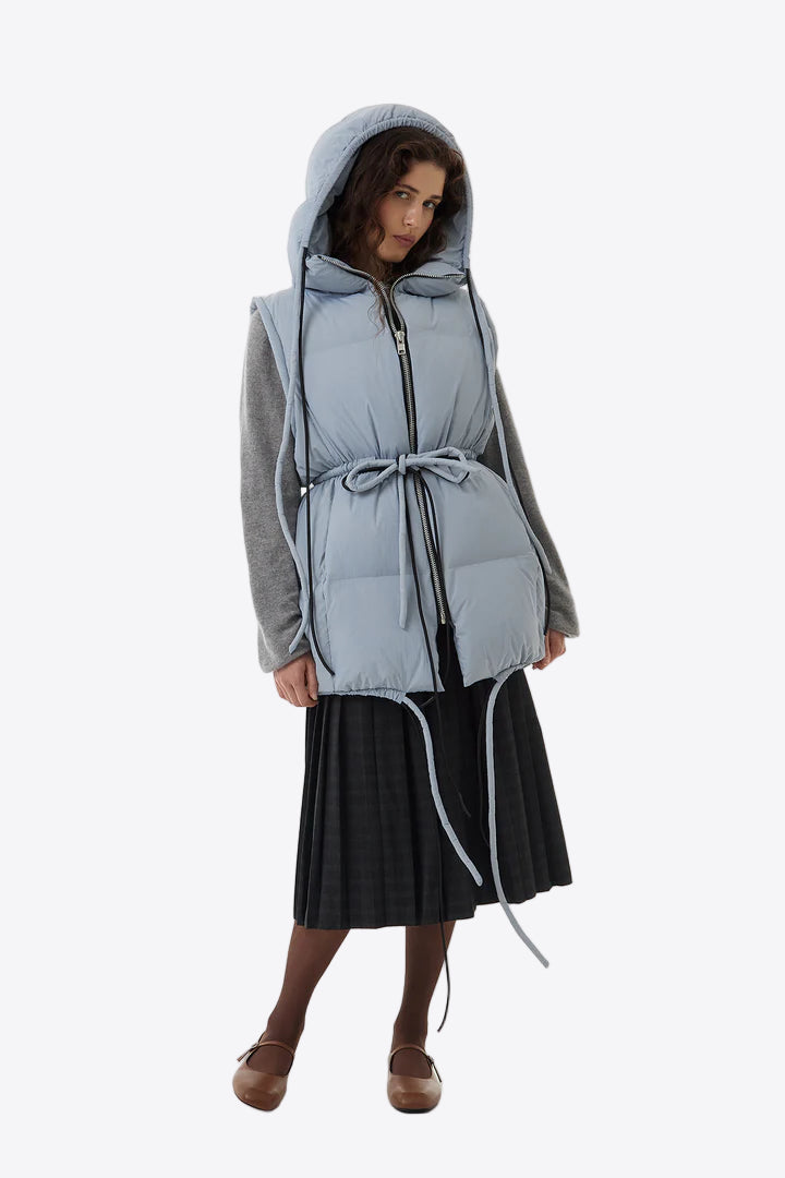 Puffer Vest in blue