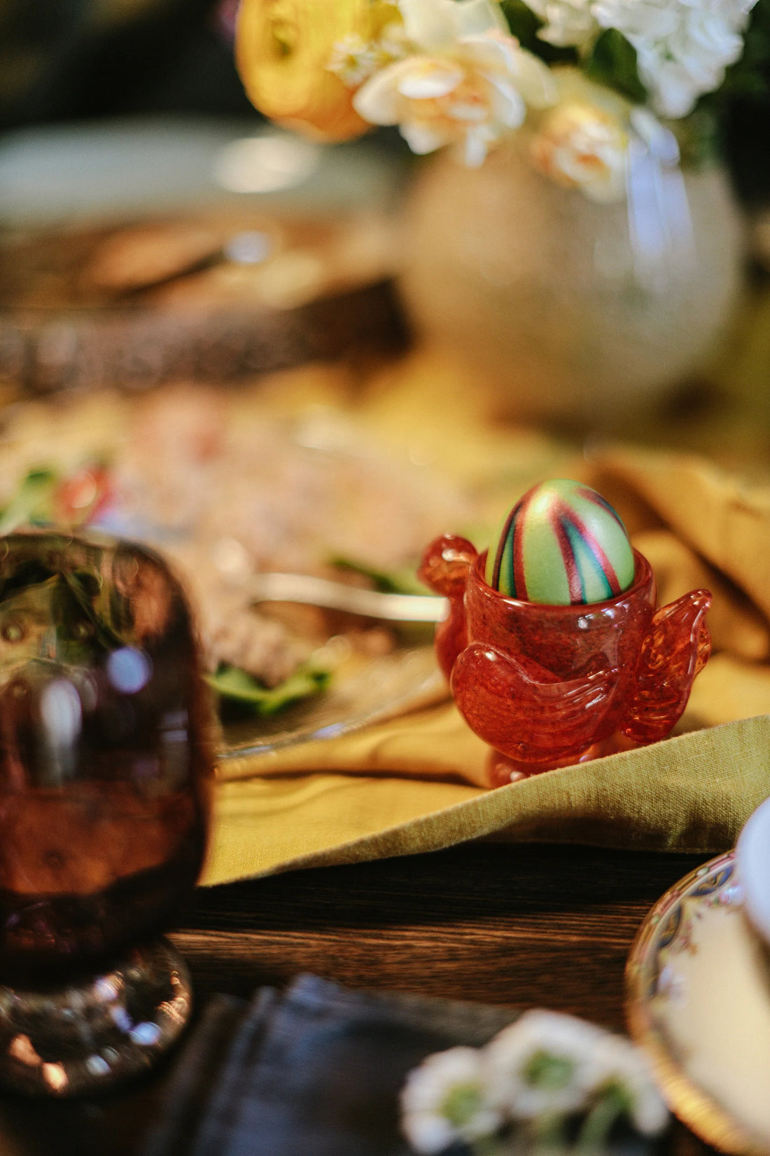 Coco Egg Cup red