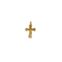 Mini Cross Pendant in gold