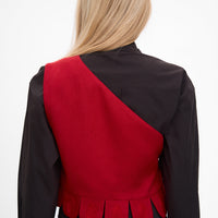 Osiayna Vest in red