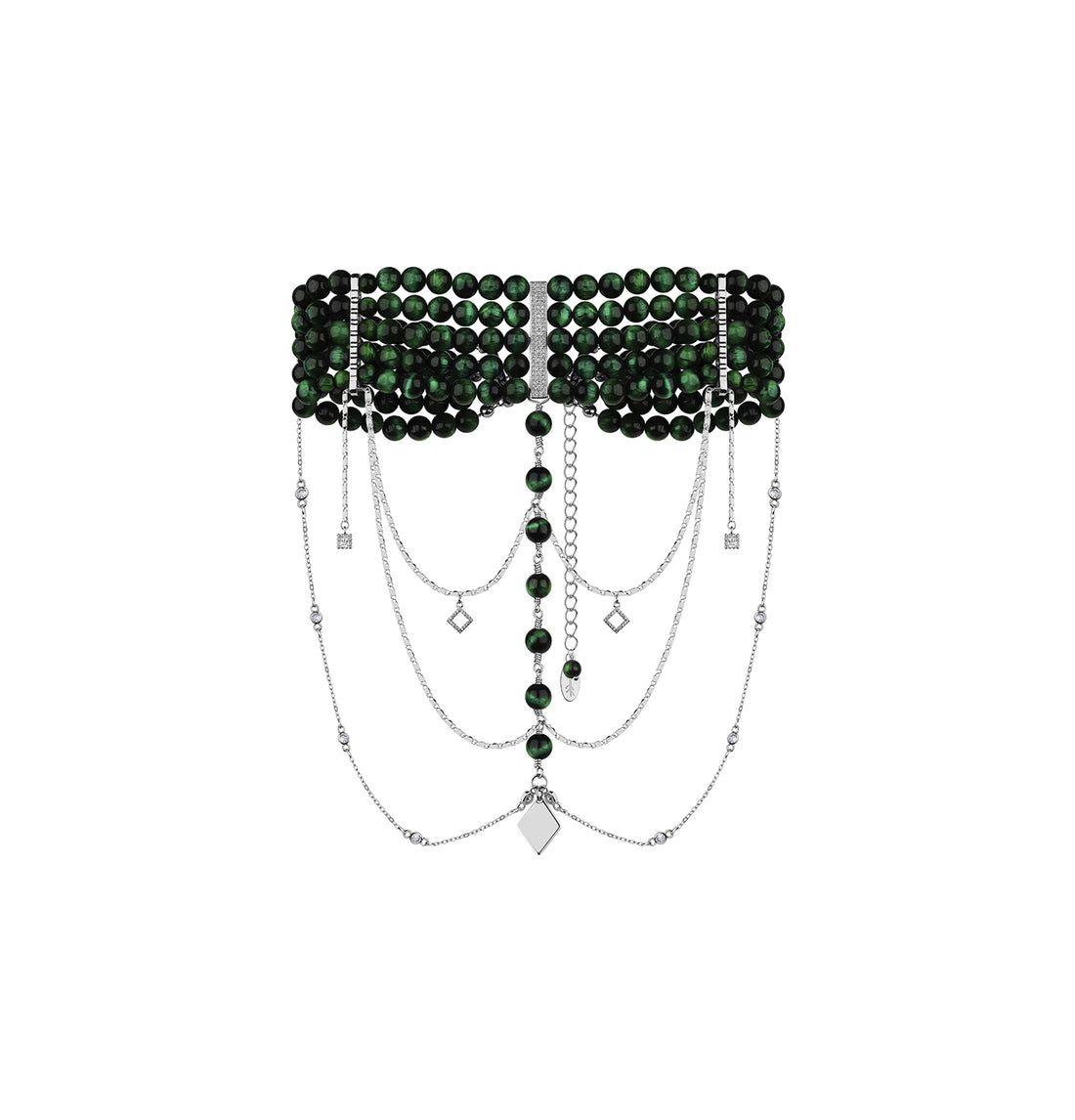Innocent Dark Green Necklace