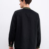 Kyivan Rus Men’s Vyshyvanka Shirt in black