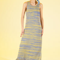 Knit Dress with Fringes UA